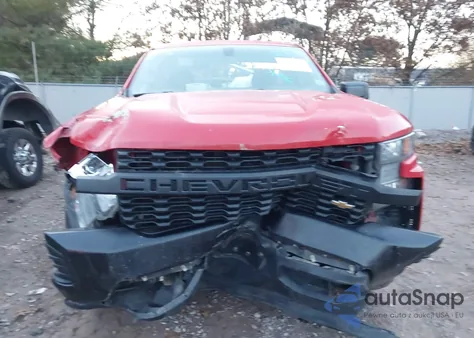 2019 Chevrolet Silverado 1500 Work Truck from USA, damaged, VIN 3GCNWAEH1KG245901
